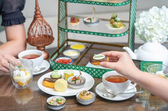 Reimagined Thai-Inspired Afternoon Tea at Maitree Bar  - アマリ バンコク