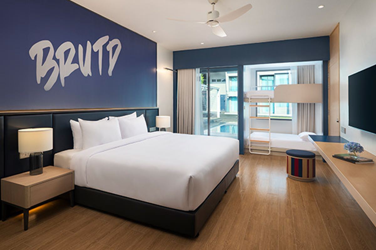 Deluxe Family Pool Terrace Bunkbed - アマリ ブリーラム ユナイテッド