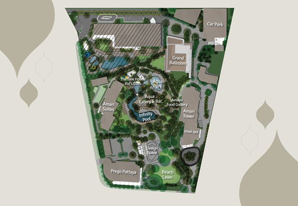 Resort Map - アマリ パタヤ